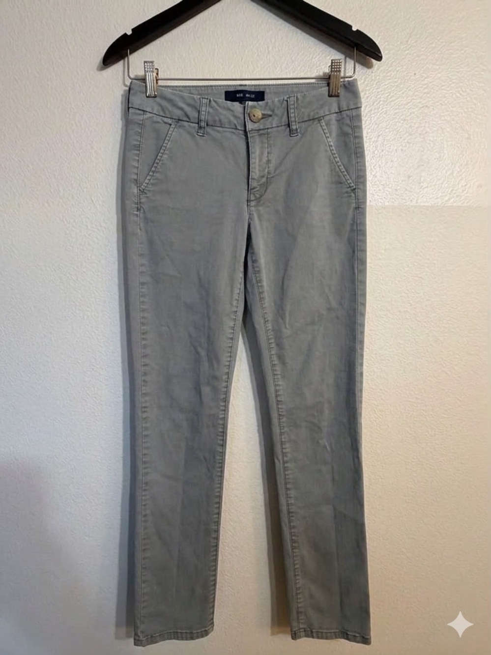 American Eagle Modern skinny stretch Straight Pants in Olive